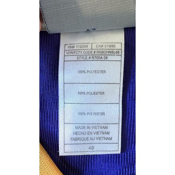 Reebok Vikings Harvin Jersey Size 48 Men’s Blue - Picture 4 of 7